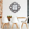 Black Farmhouse Shabby-Chic "This Is Us" Picture Frame Wall Collage Clock